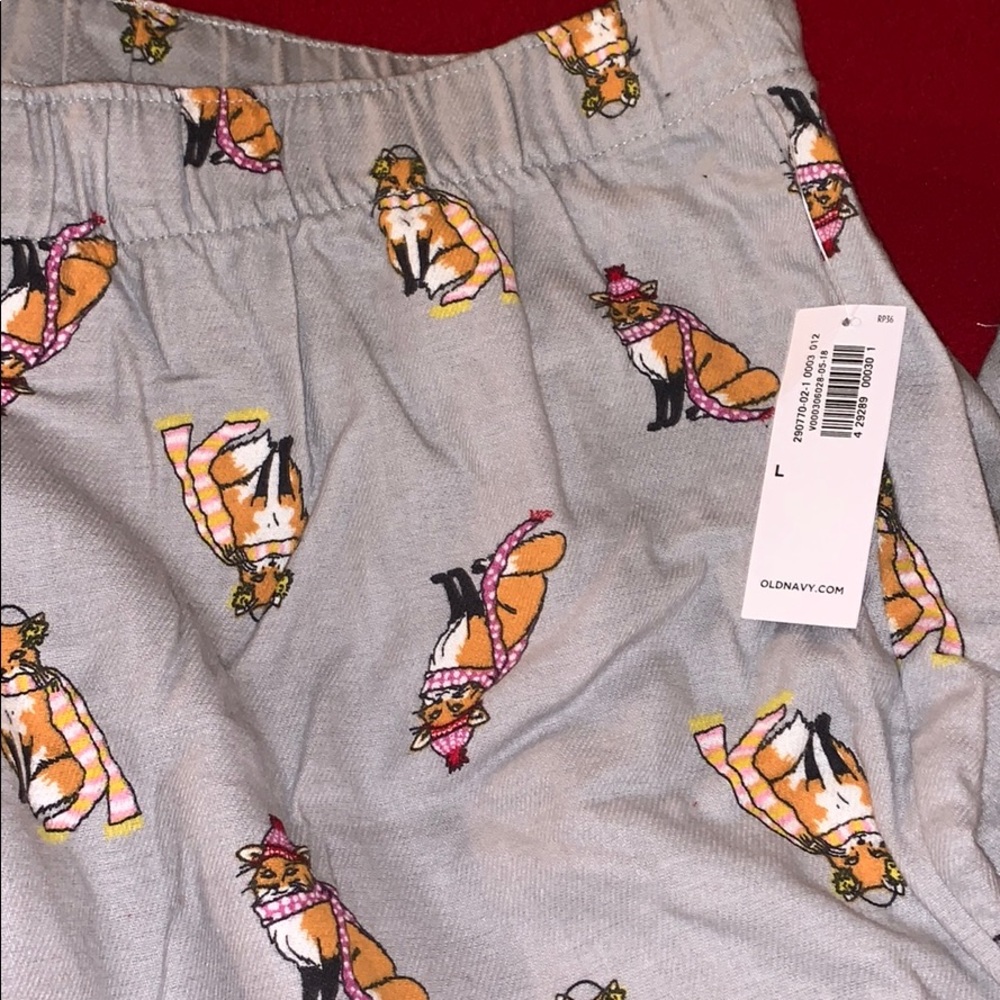 Women’s Fox Flannel Pajamas